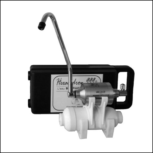 Portable Filter Unit - Hexahedron 999 Biophoton Water